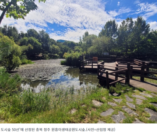 도심 속 휴식처 ‘아름다운 도시숲’ 어디인지 봤더니…